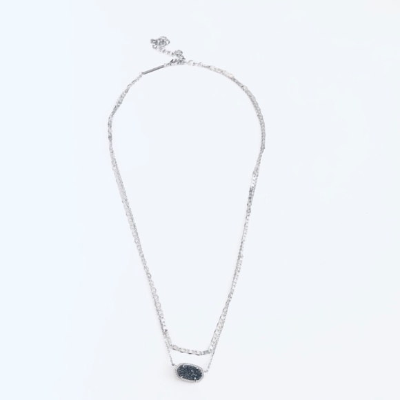New Kendra Scott Multi Silver Platinum NecklAce - Picture 5 of 6